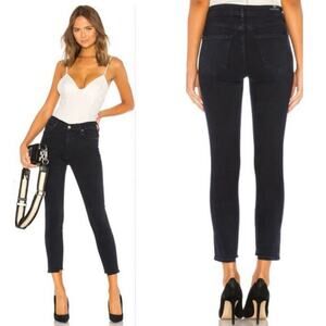 Citizens‎ Of Humanity Women's Blue Rocket Crop Sculp High Rise Skinny Size 27